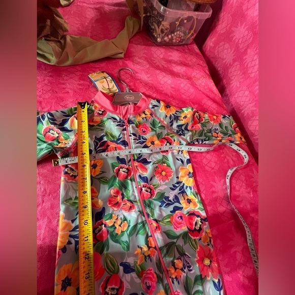 Secret Garden Swimsuit Zippered Romper – Size 6ans (NWT) - Picture 6 of 6